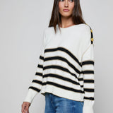 L'AGENCE - Bishop Striped Sweater