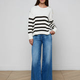 L'AGENCE - Bishop Striped Sweater