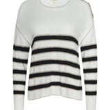 L'AGENCE - Bishop Striped Sweater