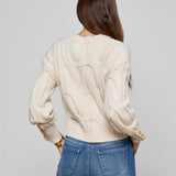 L'AGENCE - Storm Cable-Knit Sweater