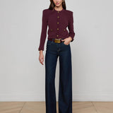 L'AGENCE - Patsy Cropped Cardigan