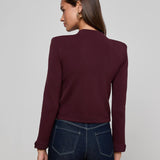 L'AGENCE - Patsy Cropped Cardigan