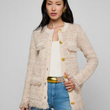 L'AGENCE - Kastoria Fringe Cardigan