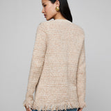 L'AGENCE - Kastoria Fringe Cardigan