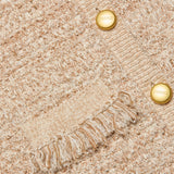 L'AGENCE - Kastoria Fringe Cardigan