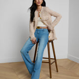 L'AGENCE - Kastoria Fringe Cardigan