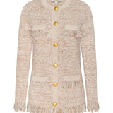 L'AGENCE - Kastoria Fringe Cardigan