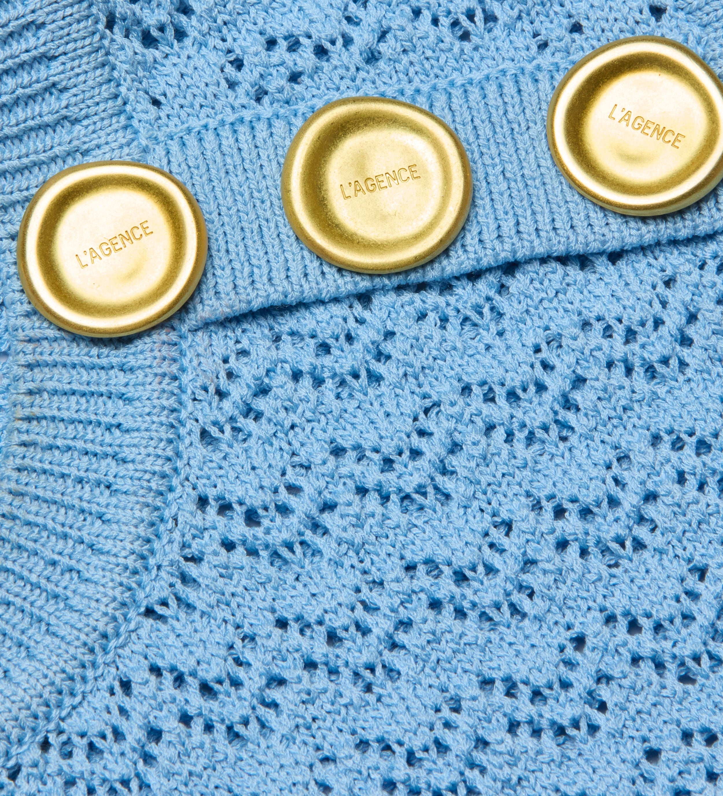 L'AGENCE - Max Pointelle Knit Top