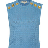 L'AGENCE - Max Pointelle Knit Top