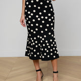 L'AGENCE - Mae Knit Flare Skirt