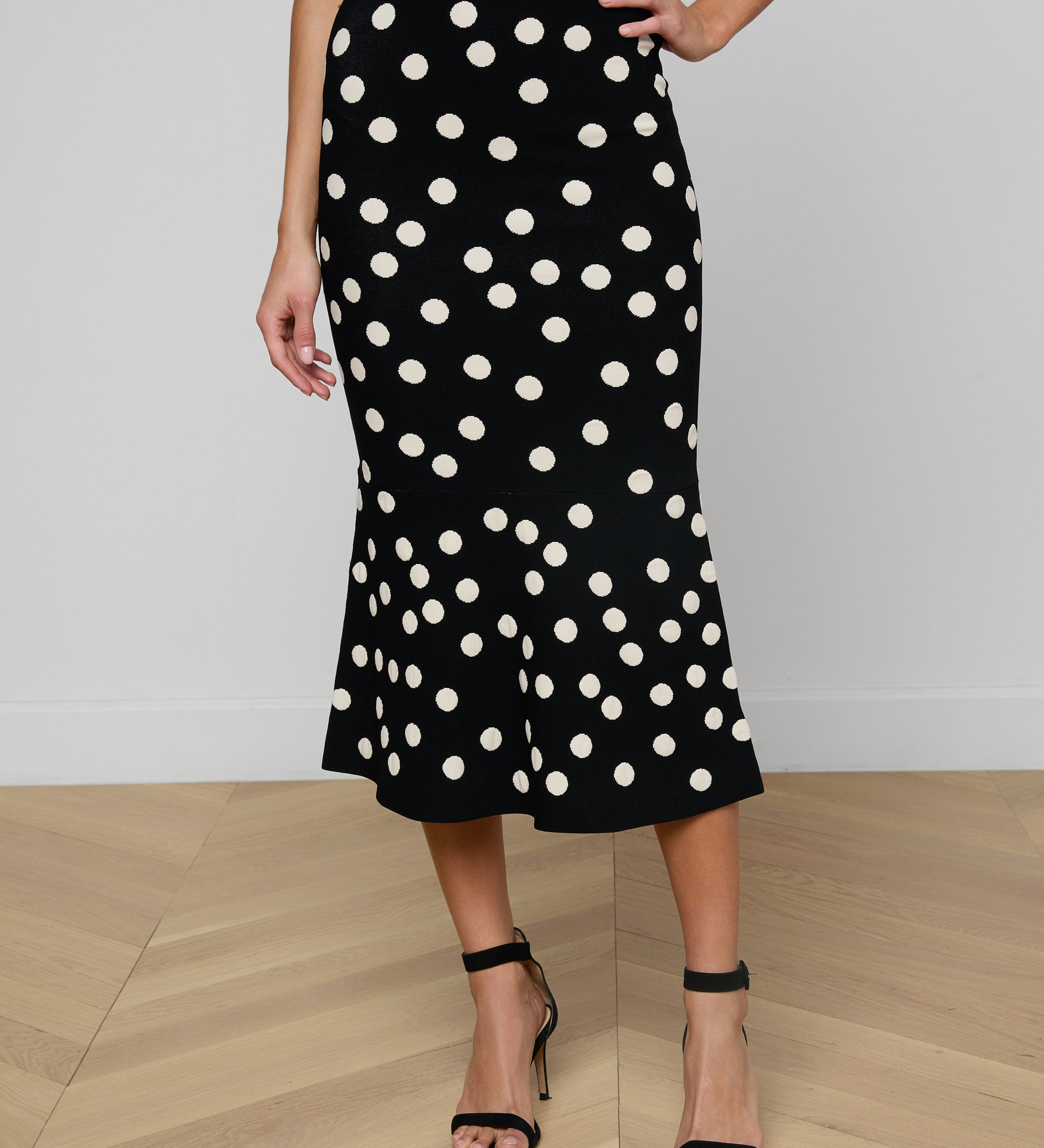 L'AGENCE - Mae Knit Flare Skirt