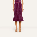 L'AGENCE - Mae Knit Flare Skirt