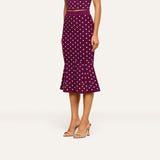 L'AGENCE - Mae Knit Flare Skirt