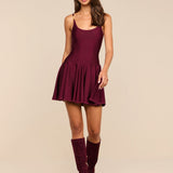 L'AGENCE - Lana Flare Knit Dress