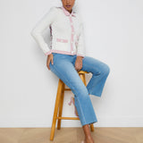 L'AGENCE - Nomi Satin Back Cardigan