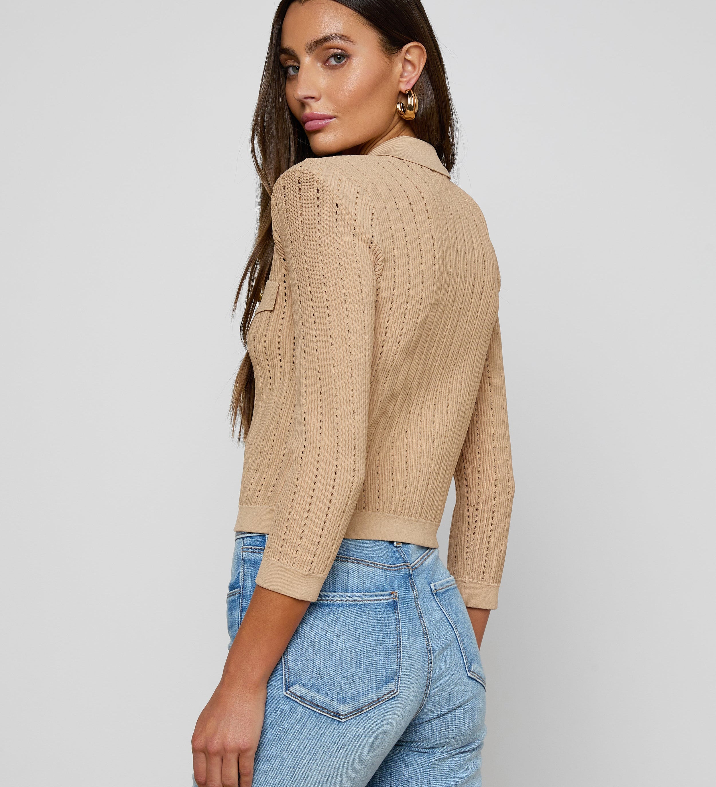 L'AGENCE - Risa Collared Cardigan