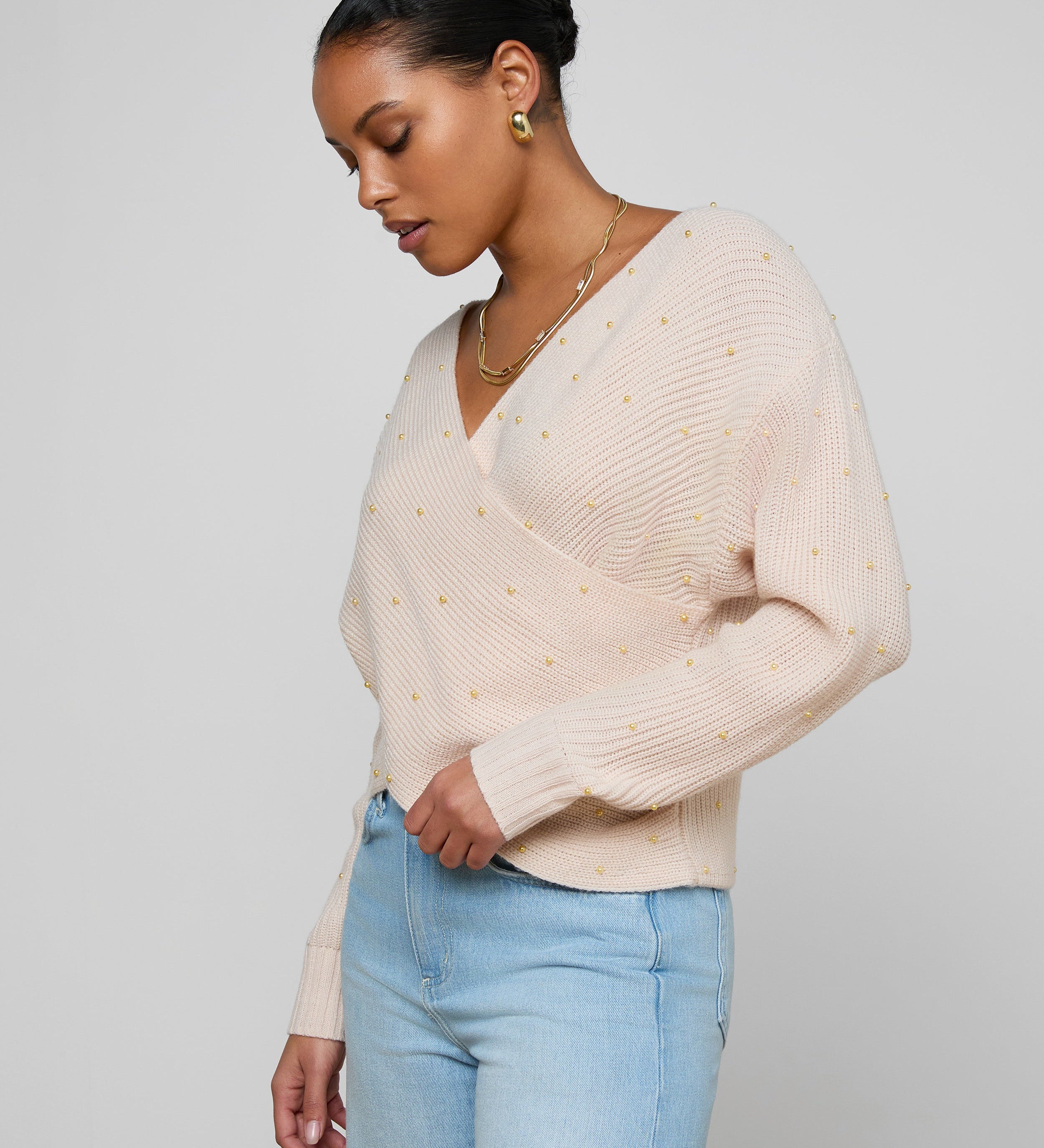 L'AGENCE - Antonella Crossover Sweater