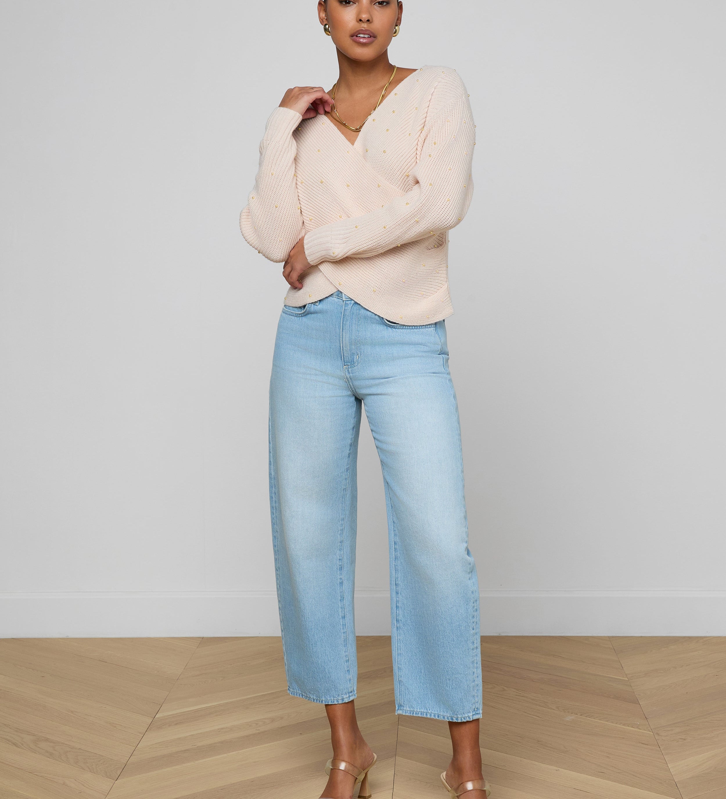 L'AGENCE - Antonella Crossover Sweater
