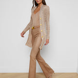 L'AGENCE - Penelope Cabled Cardigan