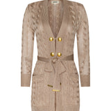 L'AGENCE - Penelope Cabled Cardigan