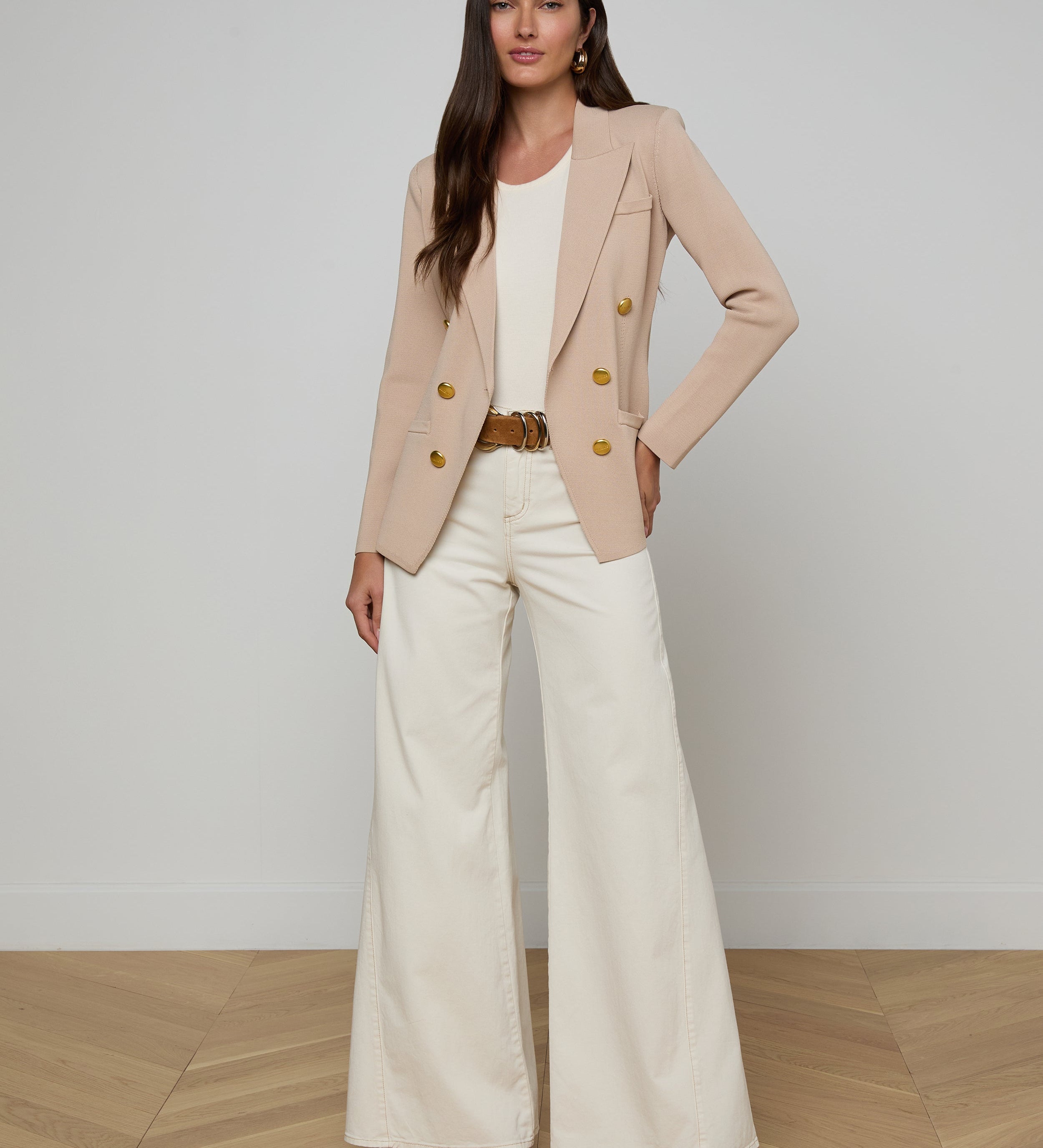L'AGENCE - Amelia Knit Blazer