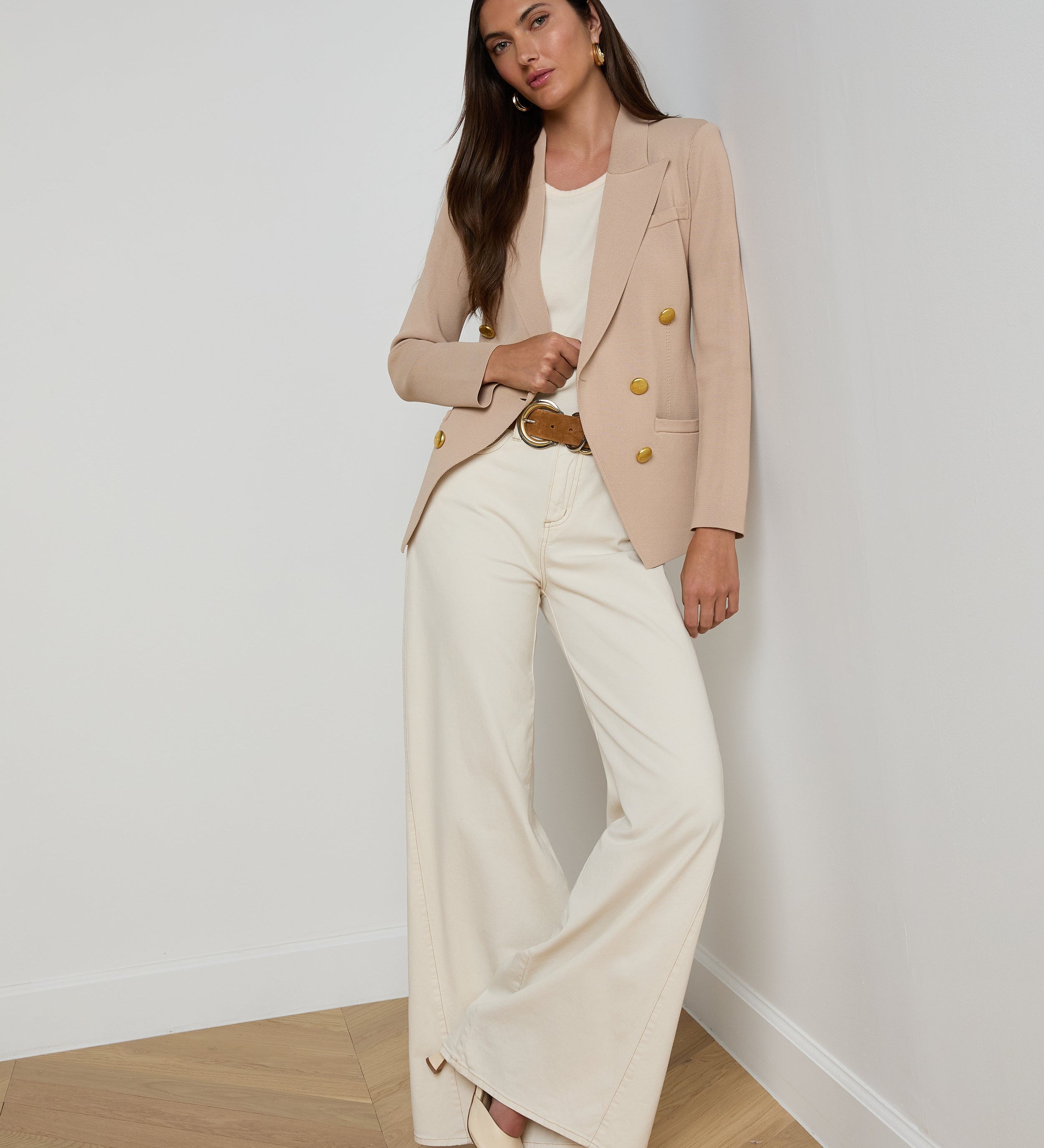 L'AGENCE - Amelia Knit Blazer