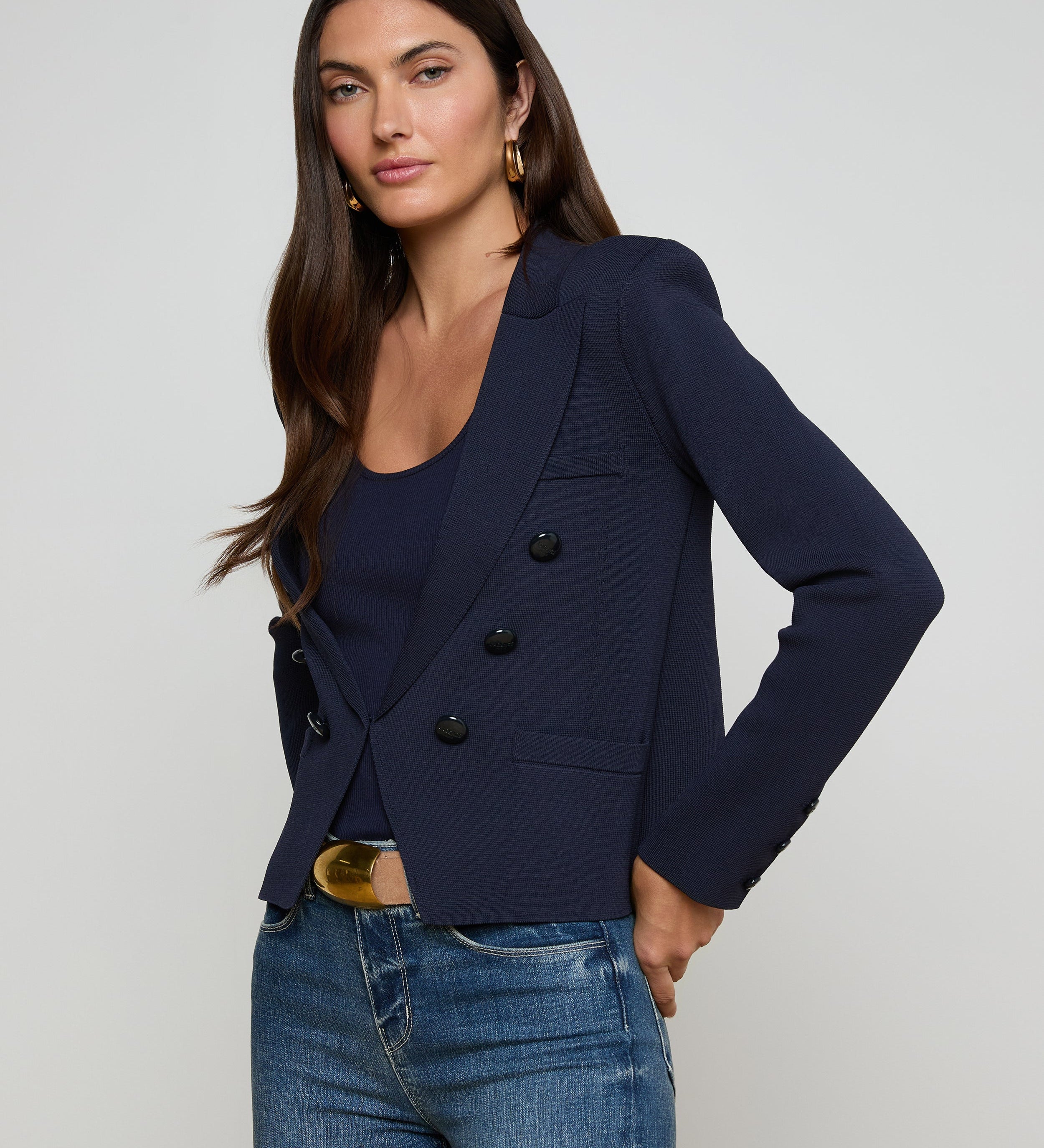 L'AGENCE - Mercer Knit Blazer