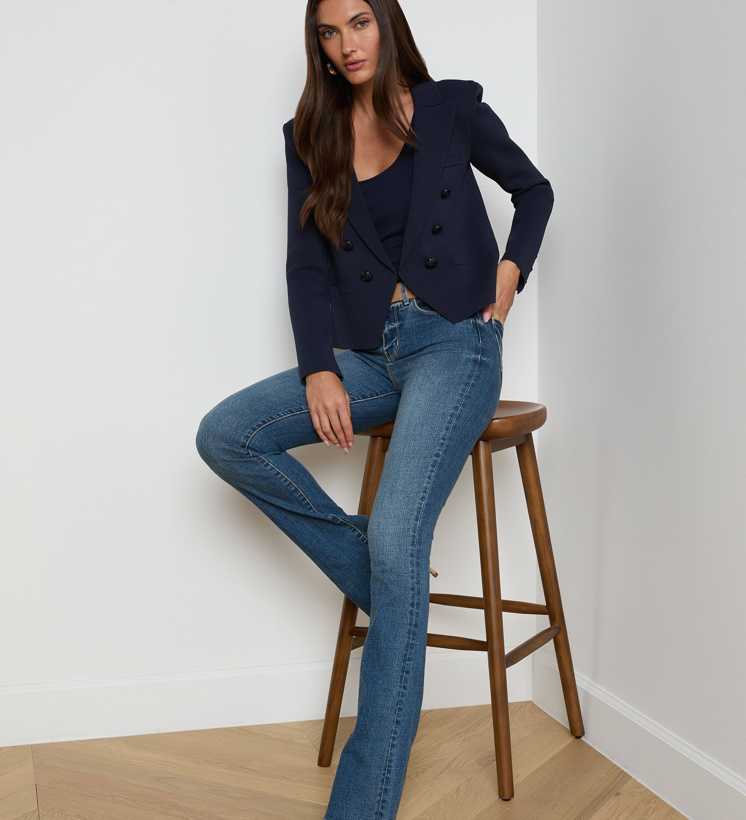 L'AGENCE - Mercer Knit Blazer