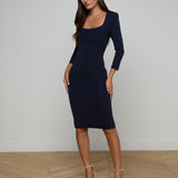 L'AGENCE - Mary Corset Midi Dress
