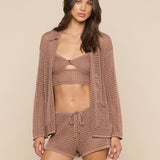 L'AGENCE - Mariana Pointelle Knit Shirt
