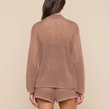 L'AGENCE - Mariana Pointelle Knit Shirt