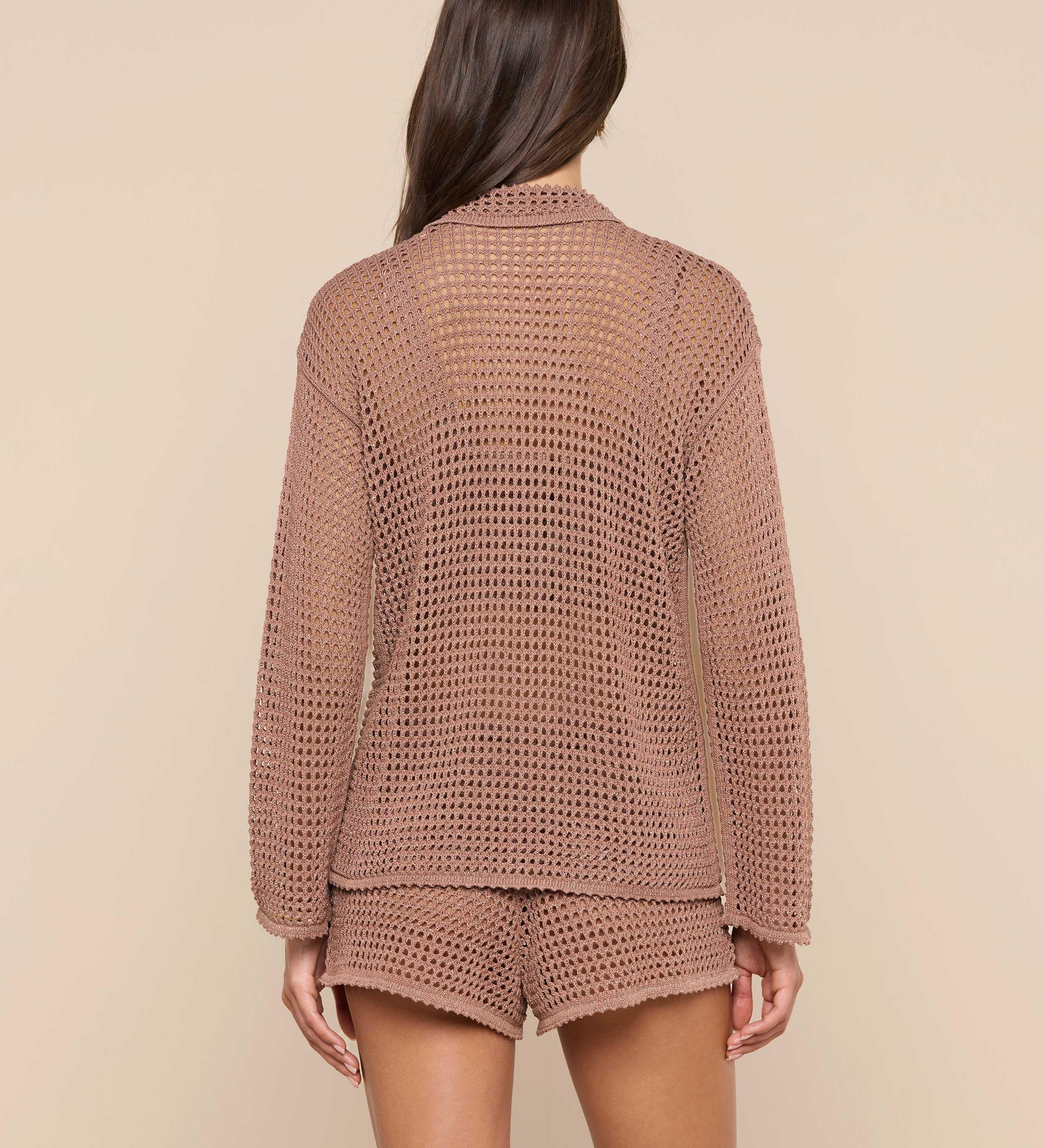 L'AGENCE - Mariana Pointelle Knit Shirt