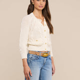 L'AGENCE - Darcy Cable Knit Cardigan