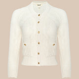 L'AGENCE - Darcy Cable Knit Cardigan
