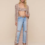 L'AGENCE - Sanya Crocheted Cardigan