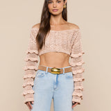 L'AGENCE - Fey Crocheted Top