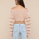 L'AGENCE - Fey Crocheted Top