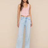 L'AGENCE - Dove Knit Corset Top