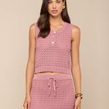 L'AGENCE - Carven Pointelle Knit Tank