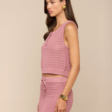 L'AGENCE - Carven Pointelle Knit Tank