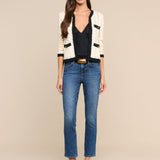 L'AGENCE - Zephyra Pointelle Knit Cardigan