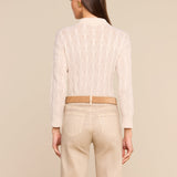 L'AGENCE - Airy Cable Knit Sweater
