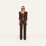 L'AGENCE - Thistle Sequined Cardigan