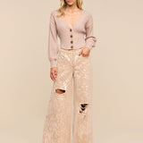 L'AGENCE - Hail Cabled Cardigan