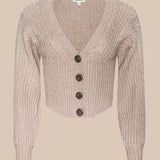 L'AGENCE - Hail Cabled Cardigan