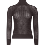 L'AGENCE - Umbra Cabled Turtleneck