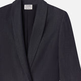 FRAME - The Atelier Cloaked Overcoat -- Denim