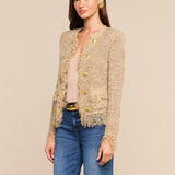 L'AGENCE - Mireille Fringe Cardigan