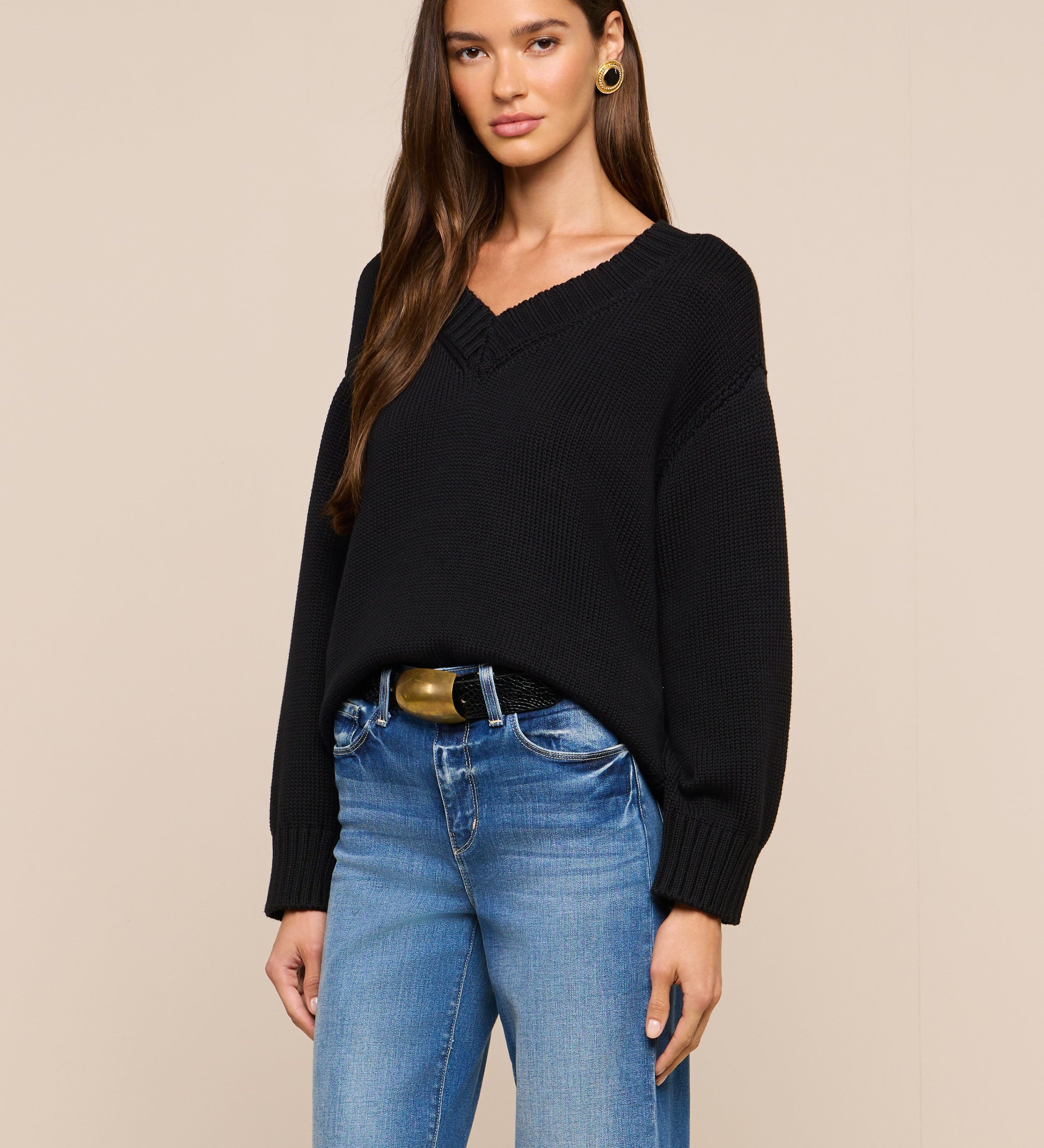 L'AGENCE - Paxton Oversized Pullover