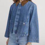 FRAME - The Mini Denim Swing Jacket